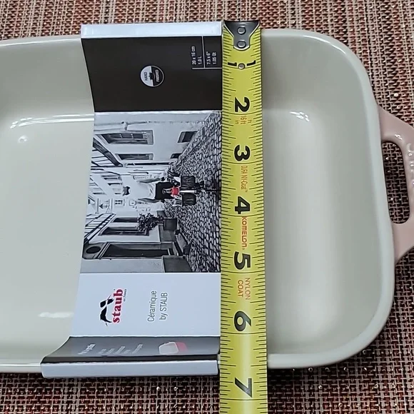 Staub Stoneware Baking Dish 1.25qt, PINK, NWT - Picture 7 of 7